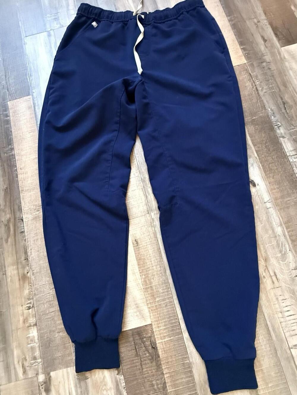FIGS Pants Women's M Navy Blue Jogger Scrub Technical Collection Medical Flaw